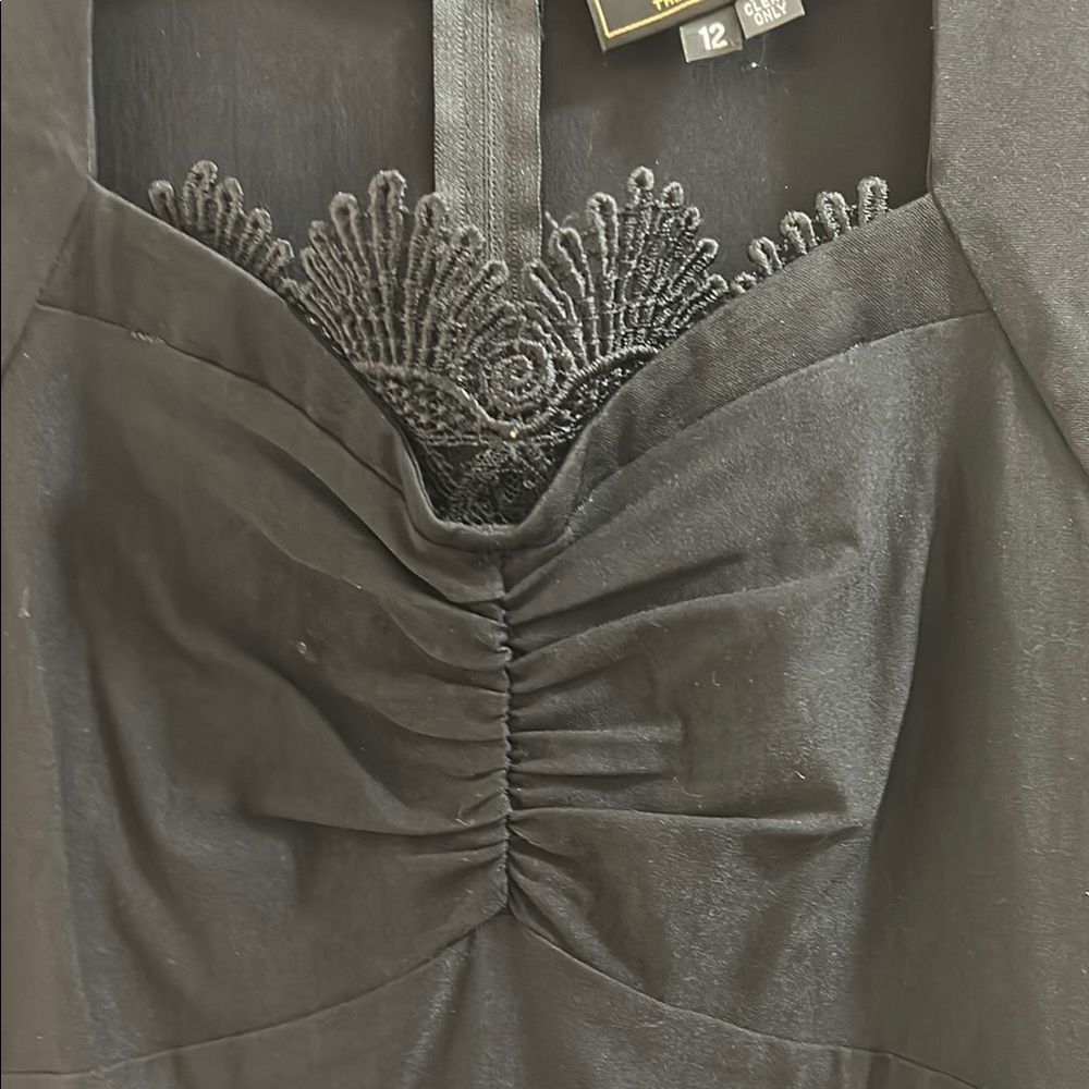 Stop Staring Black Sheath Midi Dress - Picture 4 of 10
